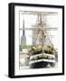 Three Masted Boat, Amerigo Vespucci from Italy During Armada 2008, Rouen, Normandy, France-Thouvenin Guy-Framed Photographic Print