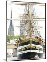 Three Masted Boat, Amerigo Vespucci from Italy During Armada 2008, Rouen, Normandy, France-Thouvenin Guy-Mounted Photographic Print