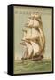 Three-Masted Merchant Ship-null-Framed Stretched Canvas