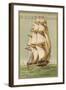 Three-Masted Merchant Ship-null-Framed Art Print
