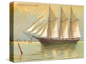 Three-masted Schooner-null-Stretched Canvas