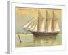 Three-masted Schooner-null-Framed Art Print