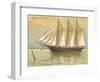 Three-masted Schooner-null-Framed Art Print