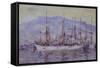 Three Masters Falmouth-Henry Scott Tuke-Framed Stretched Canvas