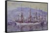 Three Masters Falmouth-Henry Scott Tuke-Framed Stretched Canvas