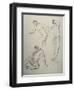 Three Men Figures-Nobu Haihara-Framed Giclee Print