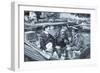 Three Men in a Boat-Paul Rainer-Framed Giclee Print