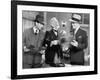 Three Men Looking at X-Rays-null-Framed Photo