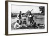 Three Men Playing Cards, Uruguay, C1900s-null-Framed Giclee Print