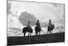 Three Men Riding the Range-Philip Gendreau-Mounted Photographic Print