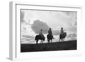 Three Men Riding the Range-Philip Gendreau-Framed Photographic Print