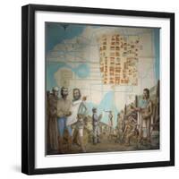 Three Men Standing in a Construction, Mexico City, Mexico-null-Framed Giclee Print