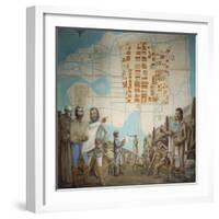 Three Men Standing in a Construction, Mexico City, Mexico-null-Framed Giclee Print