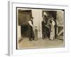 Three Men Use Oxygen to Treat a Horse at an the Great Northern Railway Infirmary for Horses-null-Framed Photographic Print