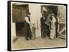 Three Men Use Oxygen to Treat a Horse at an the Great Northern Railway Infirmary for Horses-null-Framed Stretched Canvas