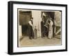 Three Men Use Oxygen to Treat a Horse at an the Great Northern Railway Infirmary for Horses-null-Framed Premium Photographic Print