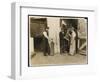 Three Men Use Oxygen to Treat a Horse at an the Great Northern Railway Infirmary for Horses-null-Framed Photographic Print