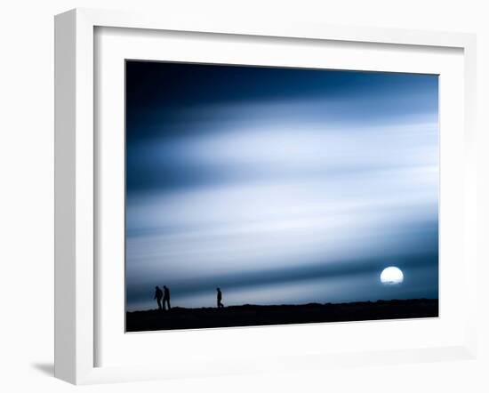 Three Men-Josh Adamski-Framed Photographic Print