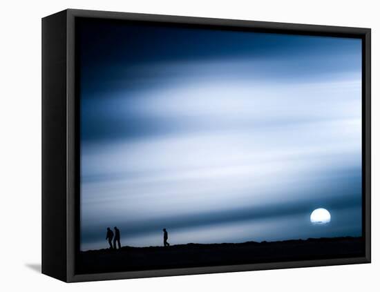 Three Men-Josh Adamski-Framed Stretched Canvas