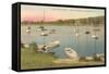 Three-Mile Harbor, East Hampton, Long Island, New York-null-Framed Stretched Canvas