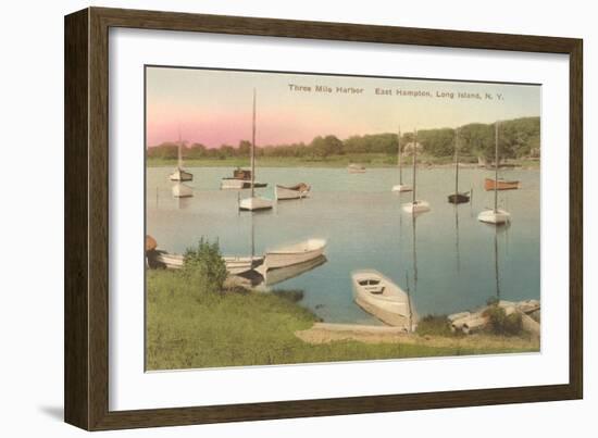 Three-Mile Harbor, East Hampton, Long Island, New York-null-Framed Art Print