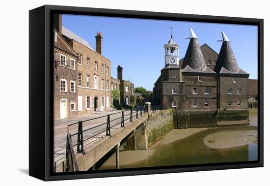 Three Mills, Lea Valley, London-Peter Thompson-Framed Stretched Canvas