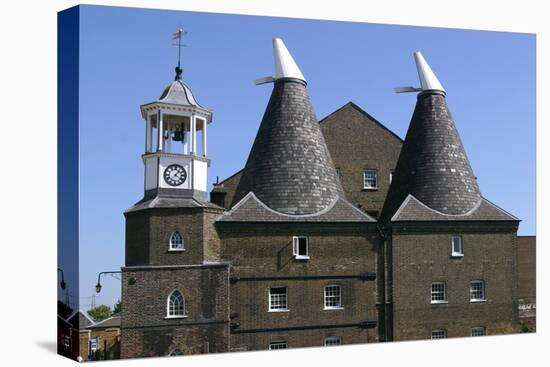 Three Mills, Lea Valley, London-Peter Thompson-Stretched Canvas