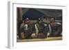 Three Miners-Josef Herman-Framed Giclee Print