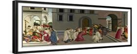 Three Miracles of Saint Zenobius, C. 1500-Sandro Botticelli-Framed Giclee Print