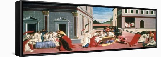 Three Miracles of St Zenobius, 1500-1505-Sandro Botticelli-Framed Stretched Canvas