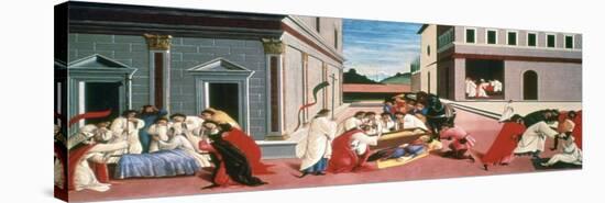 Three Miracles of St Zenobius, 1500-1505-Sandro Botticelli-Stretched Canvas