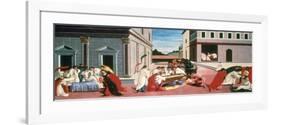 Three Miracles of St Zenobius, 1500-1505-Sandro Botticelli-Framed Giclee Print