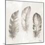 Three Modern Feathers I-Patricia Pinto-Mounted Art Print