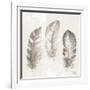 Three Modern Feathers I-Patricia Pinto-Framed Art Print