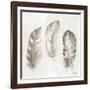Three Modern Feathers I-Patricia Pinto-Framed Art Print
