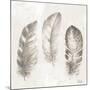 Three Modern Feathers I-Patricia Pinto-Mounted Art Print