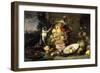 Three Monkeys Stealing Fruit-Frans Snyders Or Snijders-Framed Giclee Print