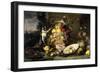 Three Monkeys Stealing Fruit-Frans Snyders Or Snijders-Framed Giclee Print