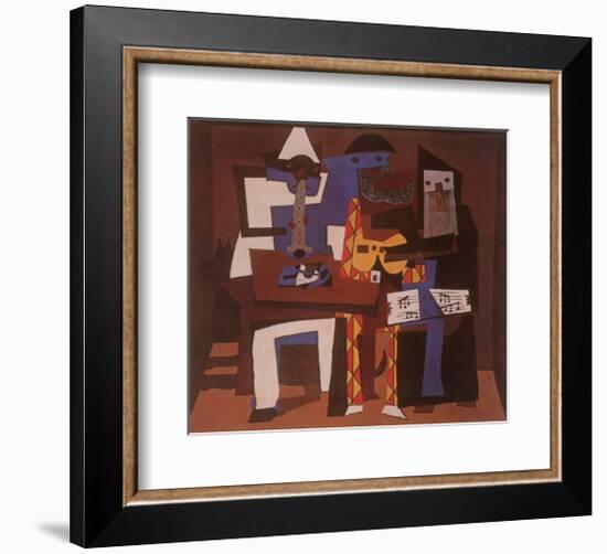 Three Musicians, c.1921-Pablo Picasso-Framed Art Print