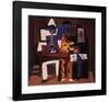 Three Musicians, c.1921-Pablo Picasso-Framed Art Print