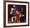 Three Musicians, c.1921-Pablo Picasso-Framed Art Print