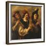 Three Musicians-Jacob Jordaens-Framed Giclee Print