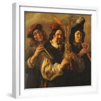 Three Musicians-Jacob Jordaens-Framed Giclee Print