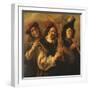 Three Musicians-Jacob Jordaens-Framed Giclee Print