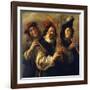 Three Musicians-Jacob Jordaens-Framed Giclee Print