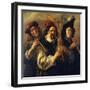 Three Musicians-Jacob Jordaens-Framed Giclee Print