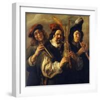 Three Musicians-Jacob Jordaens-Framed Giclee Print