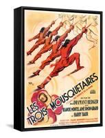 THREE MUSKETEERS (aka LES TROIS MOUSQUETAIRES)-null-Framed Stretched Canvas