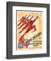 THREE MUSKETEERS (aka LES TROIS MOUSQUETAIRES)-null-Framed Art Print