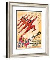 THREE MUSKETEERS (aka LES TROIS MOUSQUETAIRES)-null-Framed Art Print